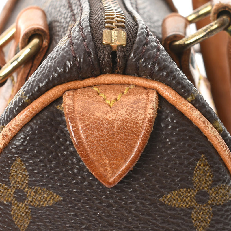 路易威顿路易斯·维顿（Louis Vuitton）Monogram Minogry Speedy Brown M41534女士会标帆布手提包B等级二手Ginzo