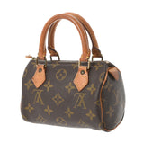 LOUIS VUITTON ルイヴィトン モノグラム ミニスピーディ ブラウン M41534 レディース モノグラムキャンバス ハンドバッグ Bランク 中古 銀蔵