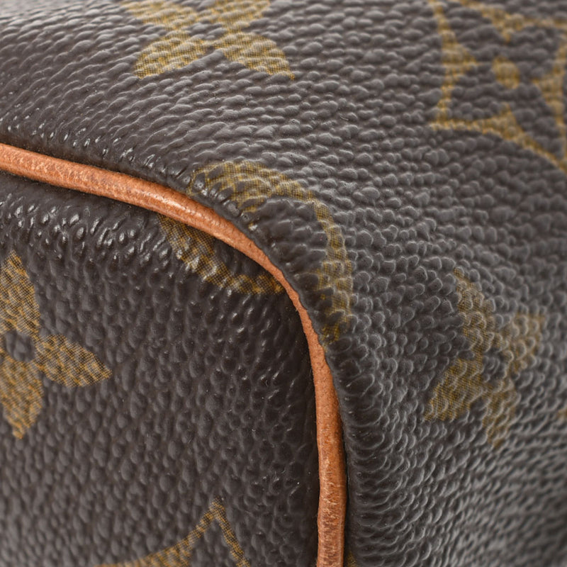 路易威顿路易斯·维顿（Louis Vuitton）Monogram Minogry Speedy Brown M41534女士会标帆布手提包B等级二手Ginzo