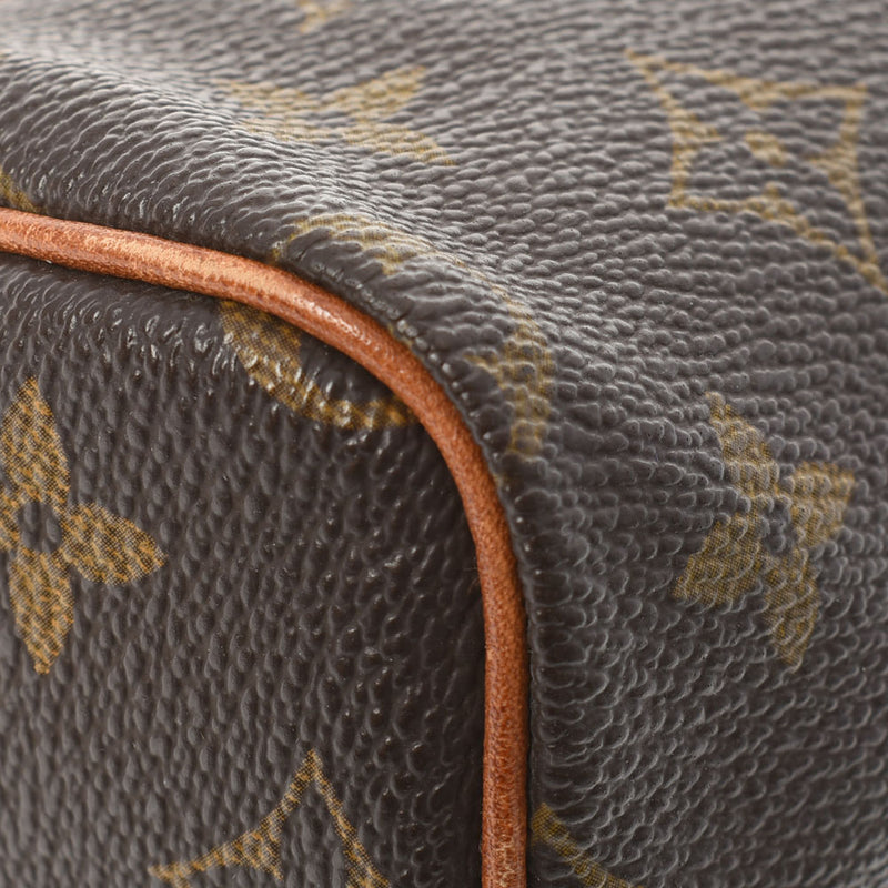 路易威顿路易斯·维顿（Louis Vuitton）Monogram Minogry Speedy Brown M41534女士会标帆布手提包B等级二手Ginzo