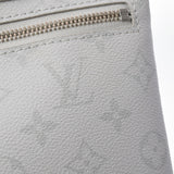 LOUIS VUITTON Louis Vuitton Flat Vertical Tote Bron Silver Bracket M44627 Men's Monogram Canvas Tote Bag A Rank used Ginzo