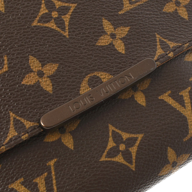 路易威顿路易·维顿（Louis Vuitton）路易威登（Louis Vuitton）会标使者MM Bobour Brown M97038女用式会标帆布帆布皮革肩带ab ab rank rank use ginzo