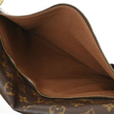 路易威顿路易·维顿（Louis Vuitton）路易威登（Louis Vuitton）会标使者MM Bobour Brown M97038女用式会标帆布帆布皮革肩带ab ab rank rank use ginzo