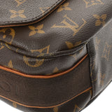 路易威顿路易·维顿（Louis Vuitton）路易威登（Louis Vuitton）会标使者MM Bobour Brown M97038女用式会标帆布帆布皮革肩带ab ab rank rank use ginzo