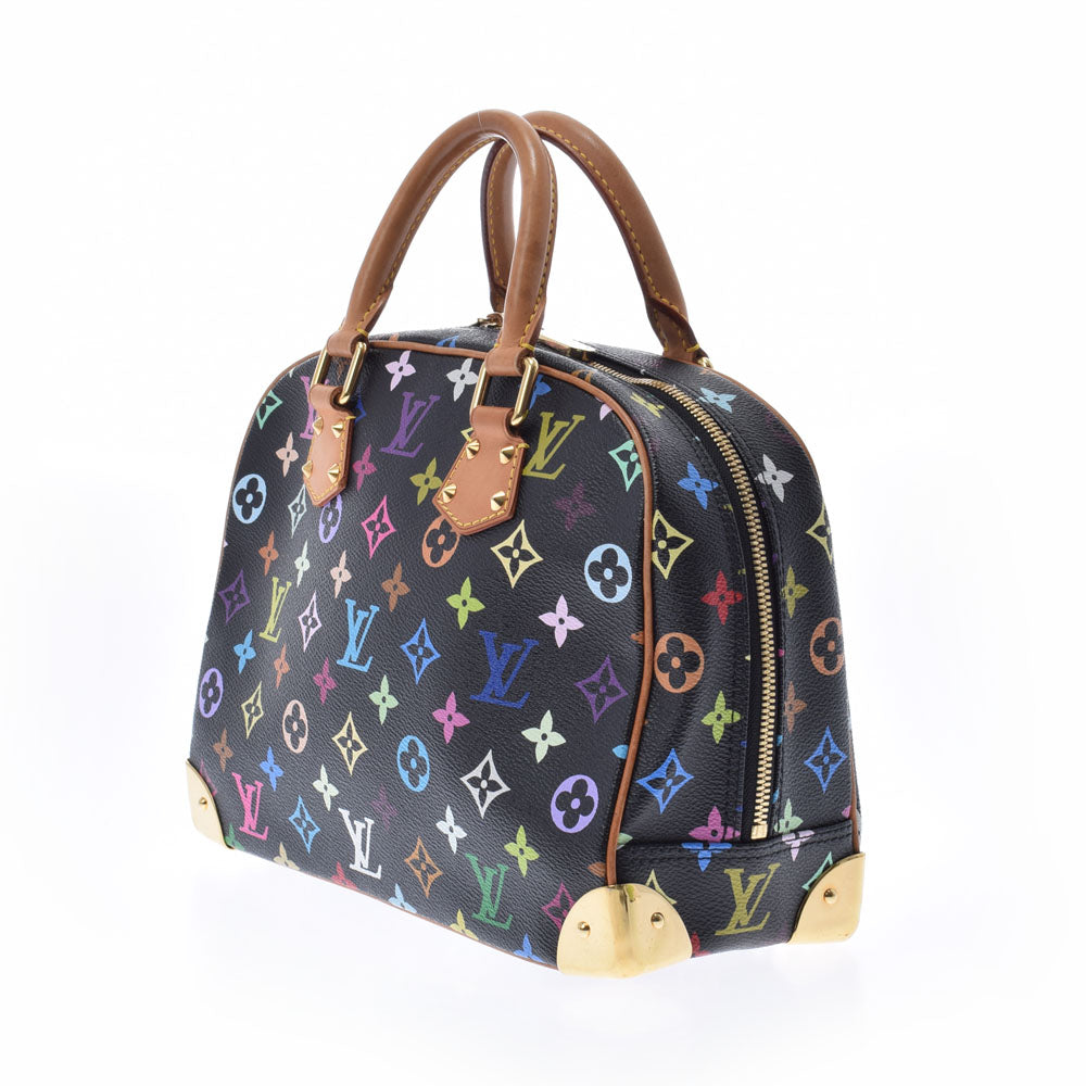 LOUIS VUITTON ルイヴィトン マルチカラー トゥルーヴィル ノワール M92662 レディース モノグラムマルチカラー ハンドバッグ  ABランク 中古 - 買い得