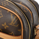 LOUIS VUITTON ルイヴィトン モノグラム リポーターPM ブラウン M45254 ユニセックス モノグラムキャンバス ショルダーバッグ Bランク 中古 銀蔵