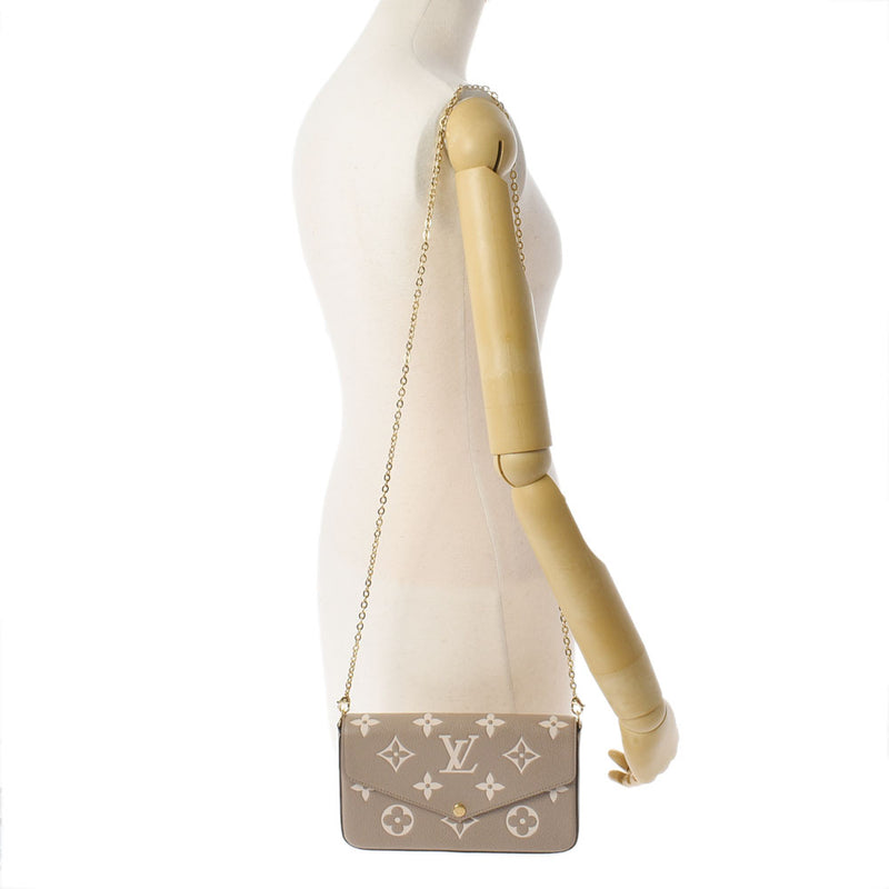 LOUIS VUITTON Louis Vuitton Aplant Pochette Felethral Claim M69977 Ladies Monogram Anplant Shoulder Bag A Rank Used Ginzo