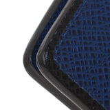 LOUIS VUITTON Louis Vuitton Taiga Organa Izadu Posh Pass Case Cobalt M30551 Unisex Leather Card Case AB Rank Used Ginzo