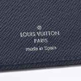 LOUIS VUITTON Louis Vuitton Epi Port Foyu Blaza Blue Marine M61816 Men's Epi Leather Long Wallet B Rank Used Ginzo