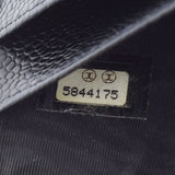 CHANEL Chanel Coco Mark Black Gold Bracket Unisex Cabia Skin Notebook Cover A Rank used Ginzo