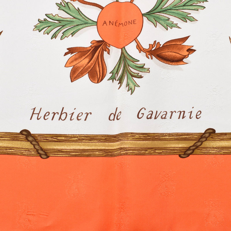 エルメス カレ90 Herbier de Gavarnie ガヴァルニー圏谷の押し花 スカーフ シルク レディース HERMES 【219-05954】
