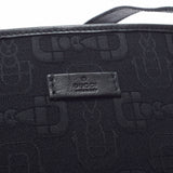 GUCCI Gucci Hose Bit Pattern Outlet Black 238696 Ladies Canvas Tote Bag AB Rank used Ginzo