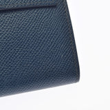 HERMES Hermes Hermes Kelly Wallet Navy Gold Bracket □ P engraved (around 2012) Unisex Vo Epson Long Wallet AB Rank Used Ginzo