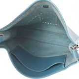 HERMES Hermes Ebulin Evulin PM Blue Gene Paladium Bracket □ I engraved (around 2005) Unisex Toryon Remance Shoulder Bag B Rank Used Ginzo
