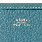 HERMES Hermes Ebulin Evulin PM Blue Gene Paladium Bracket □ I engraved (around 2005) Unisex Toryon Remance Shoulder Bag B Rank Used Ginzo