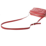 GUCCI グッチ ソーホー スモール ディスコ 赤 ゴールド金具 308364 レディース カーフ ショルダーバッグ ABランク 中古 銀蔵