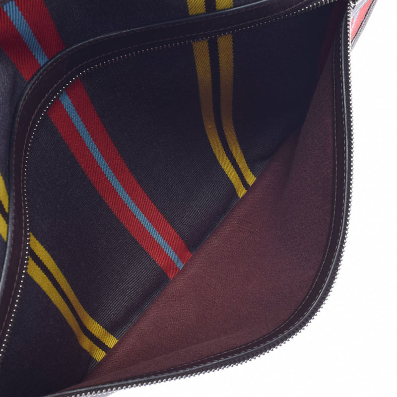 HERMES Hermes Jumping Cabas Gray/Red/Yellow/Blue Silver Bracket □ K -engraved (around 2007) Unisex Towalkazak Tote Bag B Rank used Ginzo