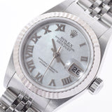 ROLEX Rolex Datejust 79174NR Ladies SS Watch Automatic Wrap White Shell Roma Dial A Rank Used Ginzo