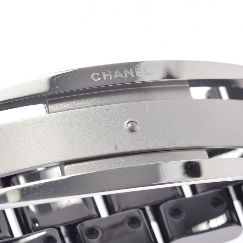 CHANEL Chanel J12 42mm Chrono GMT H2012 Men's Black Ceramic/SS Watch Automatic Black Dial A Rank Used Ginzo