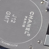 香奈儿香奈儿J12 42mm Chrono GMT H2012男士黑色陶瓷/SS观看自动黑色表盘