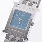 HERMES Hermes Lambusis HH1.210 Ladies SS Watch Quartz Blue Dial A Rank used Ginzo