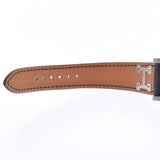 HERMES HERMES MEDOR ME3.210女士SS/Leather Watch Quartz Silver Dial A RAKS二手Ginzo