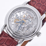 HERMES Hermes Sesame Skeleton SM1.710 Men's SS/Leather Watch Skeleton Dial A Rank used Ginzo