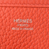 [Mother's Day Recommended] Ginzo Used Hermes Evrin 3 PM □ R engraved Rose Jaipur Silver Bracket Torillon Remance Shoulder Bag New