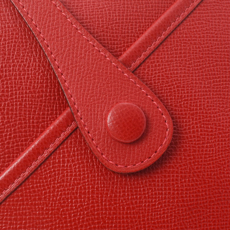 HERMES エルメス エヴリン3 PM ルージュカザック □P刻印(2012年頃) レディース ヴォーエプソン ショルダーバッグ Aランク 中古 銀蔵