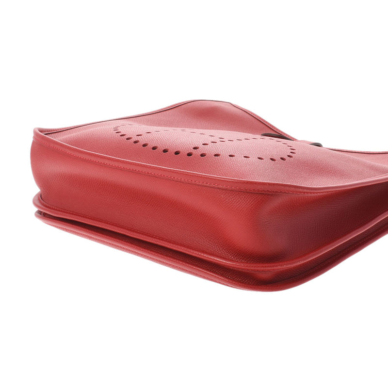 HERMES エルメス エヴリン3 PM ルージュカザック □P刻印(2012年頃) レディース ヴォーエプソン ショルダーバッグ Aランク 中古 銀蔵