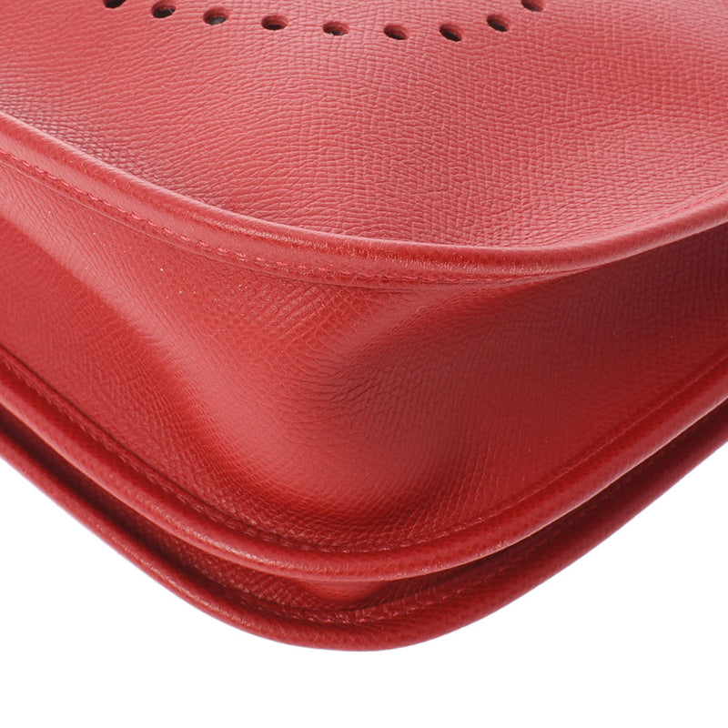 HERMES エルメス エヴリン3 PM ルージュカザック □P刻印(2012年頃) レディース ヴォーエプソン ショルダーバッグ Aランク 中古 銀蔵