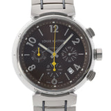 路易·威登（Louis Vuitton）路易斯·威登（Louis Vuitton）Tambour Chrono Q1121男士ss观看自动棕色拨盘