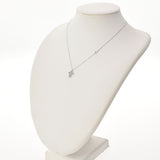 DAMIANI Damiani Bell Epock Cross Necklace JAL Limited Ladies K18WG/Diamond Necklace A Rank used Ginzo