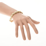 TIFFANY & CO. Tiffany Link Unisex K18YG Bracelet A Rank used Ginzo