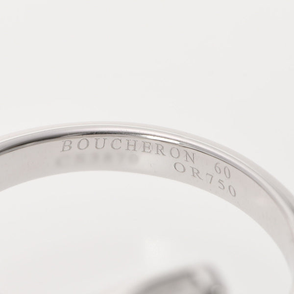 BOUCHERON ブシュロン  トゥルブル スネーク リング 樹脂 #60 17号 レディース K18WG リング・指輪 Aランク 中古 銀蔵