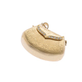 Other ROYKING Loewing Handbag Motif Diamond Ladies K18YG Pendant Top A Rank used Ginzo
