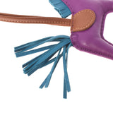 HERMES Hermes Rodeo PM Bag Charm Anemone/Forve/Blue Feb