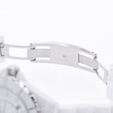 CHANEL Chanel J12 42mm H2981 Men's White Ceramic/SS Watch Automatic White Dial A Rank Used Ginzo