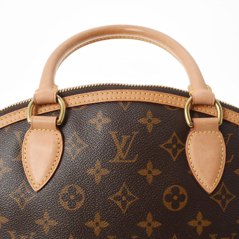 路易威顿路易·维顿（Louis Vuitton）路易威登（Louis Vuitton）会标lockit垂直棕色M40103女士会标帆布手提包B等级二手Ginzo