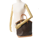 路易威顿路易·维顿（Louis Vuitton）路易威登（Louis Vuitton）会标lockit垂直棕色M40103女士会标帆布手提包B等级二手Ginzo