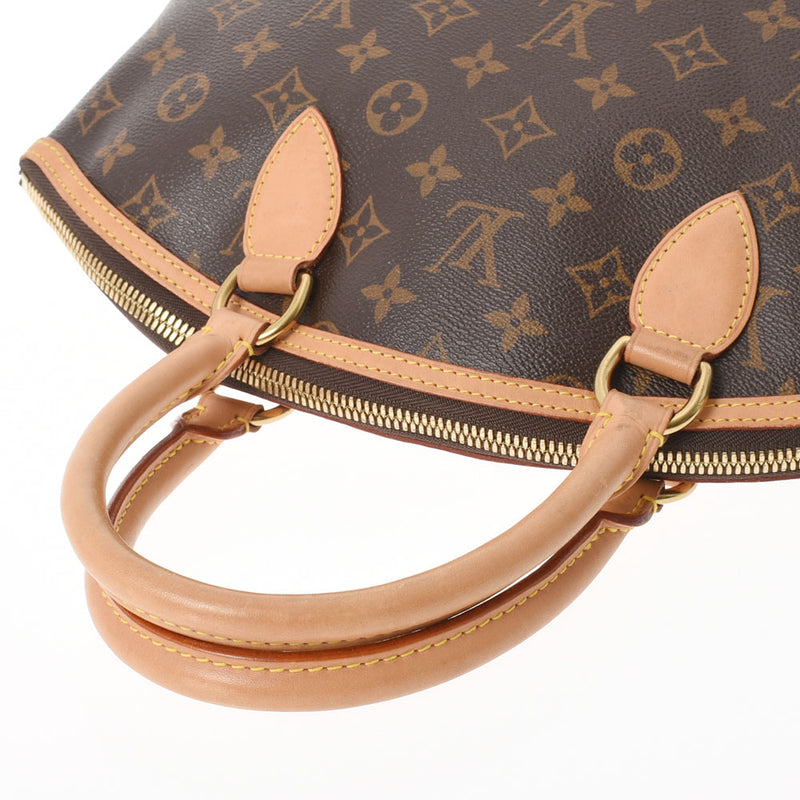 LOUIS VUITTON ルイヴィトン モノグラム ロックイット ヴェルティカル ブラウン M40103 レディース モノグラムキャンバス ハンドバッグ Bランク 中古 銀蔵