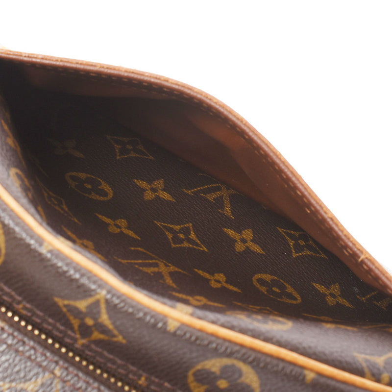 LOUIS VUITTON ルイヴィトン モノグラム ブロワ ブラウン M51221 レディース モノグラムキャンバス ショルダーバッグ Bランク 中古 銀蔵