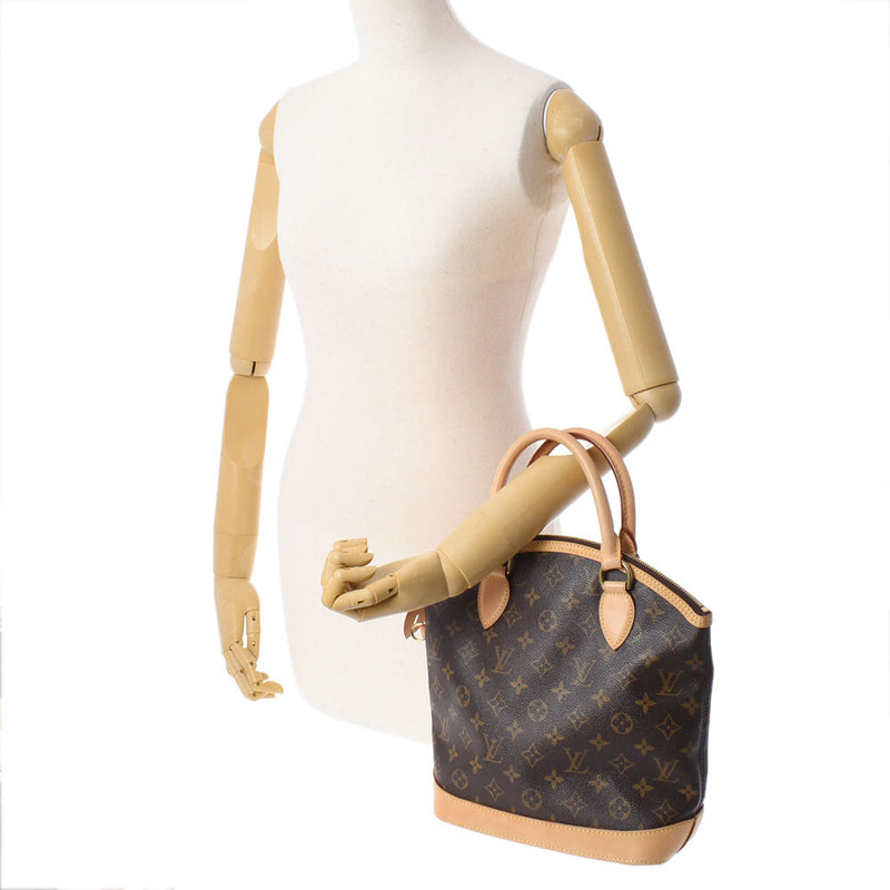 路易威顿路易·维顿（Louis Vuitton）路易威登（Louis Vuitton）会标洛克特·棕色M40102女士会标帆布手袋AB级二手Ginzo