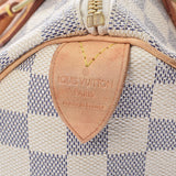 LOUIS VUITTON Louis Vuitton Damier Azur Speedy 25 White N41534 Unisex Damier Zuru Canvas Handbag B Rank used Ginzo