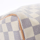 LOUIS VUITTON Louis Vuitton Damier Azur Speedy 25 White N41534 Unisex Damier Zuru Canvas Handbag B Rank used Ginzo