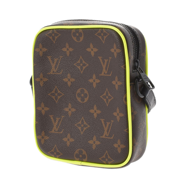 [Father's Day Primary Products] LOUIS VUITTON Louis Vuitton Monogram Makaser Cristop Far Wear Wearable Waret Neon Yellow M50793 Men's Shoulder Bag New Used Ginzo