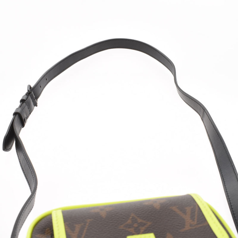 Louis Vuitton Christopher Wearable Wallet Florescent Yellow in