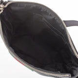 GUCCI Gucci Shoulder Bag Sherry Line Black 471454 Unisex Canvas Shoulder Bag A Rank used Ginzo