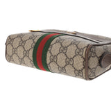 GUCCI グッチ オフディア ミニショルダーバッグ ベージュ 517350 レディース GGスプリームキャンバス レザー ショルダーバッグ Aランク 中古 銀蔵
