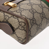 GUCCI グッチ オフディア ミニショルダーバッグ ベージュ 517350 レディース GGスプリームキャンバス レザー ショルダーバッグ Aランク 中古 銀蔵